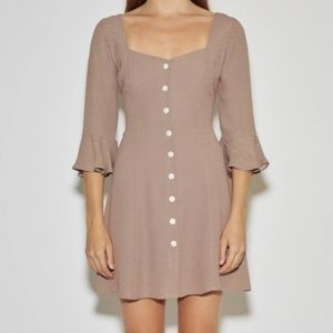 BNWT Jeu Illimité Michaela Flare Mini Dress